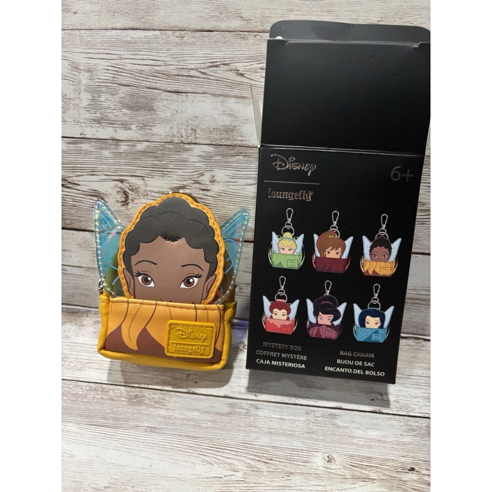 Loungefly Disney Fairies Iridessa Mini Backpack Keychain Charm